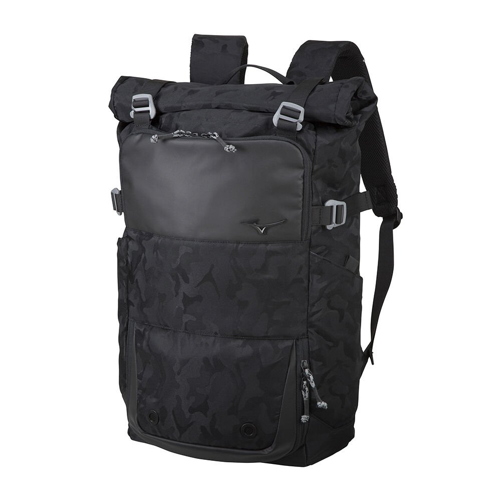 Damske Batoh Mizuno Style (28L) Čierne Maskacove Vypredaj VOQF56947